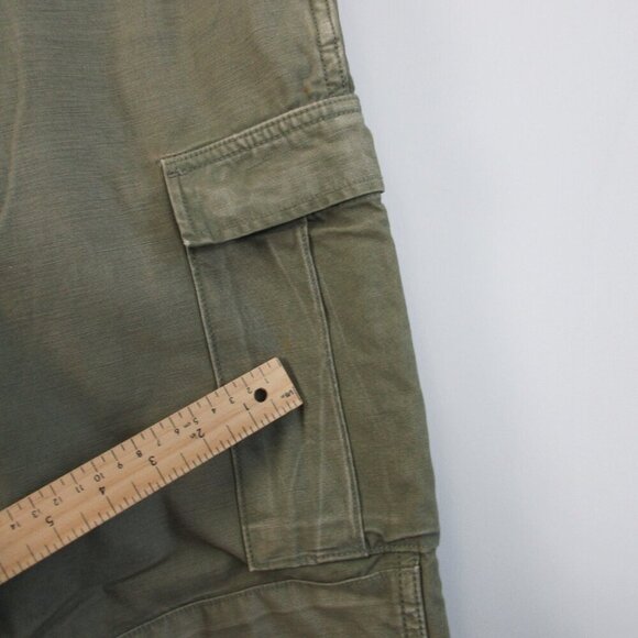 Rag & Bone Women's Cargo Pants 30 Green 100% Cotton Vtg Outdoor Workwear 776 - Picture 8 of 14
